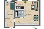 Etagenwohnung Pößneck - 2 Zimmer, 47 m&sup2;, 305&euro; | Angebot:26478030
