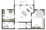 Dachgeschoßwohnung Naumburg (Saale) - 2 Zimmer, 56 m&sup2;, 495&euro; | Angebot:24213234